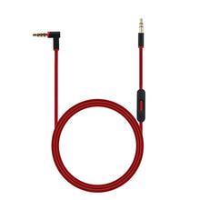 Load image into Gallery viewer, Replacement Cable For Beats By Dre Headphones Solo/Studio/Pro 3.5mm to 3.5mm Male Audio Cable Cord Wire with In-line Microphone
