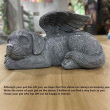 Load image into Gallery viewer, Resin Angel Dog Cat Statue Garden Decor Puppy Tombstone Sculpture Ornaments Gifts for Yard Home Decoration
