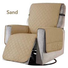 Load image into Gallery viewer, Reversible Recliner Chair Cover Sofa Couch Covers Pet Dog Kids Sofa Mat For Living Room Furniture Protector Sofa Covers + Pocket
