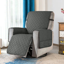 Load image into Gallery viewer, Reversible Recliner Chair Cover Sofa Couch Covers Pet Dog Kids Sofa Mat For Living Room Furniture Protector Sofa Covers + Pocket

