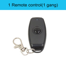 Load image into Gallery viewer, 433Mhz Wireless Push Button Smart Light Switch  Remote Control 90-250V 10Amp 1CH RF Relay Receiver Transmitter for Fan Lamp
