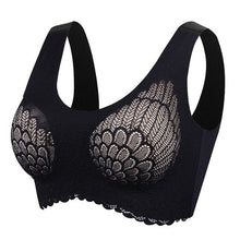 Load image into Gallery viewer, Yoga Workout Bra Breathable Wire free Padded Push Up Sports Top

