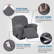 Load image into Gallery viewer, Red Wine Waterproof Elastic Recliner Chair Cover All-inclusive Massage Sofa Couch Cover For Living Room 13 Colors
