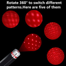 Load image into Gallery viewer, Romantic LED Starry Sky Night Light  USB Powered  Projector Lamp for Car Roof Room Ceiling Decor Plug and Play
