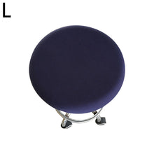 Load image into Gallery viewer, Round Chair Cover Bar Stool Cover Elastic Seat Cover Home Chair Slipcover Round Chair Bar Stool Solid Color
