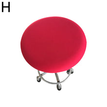 Load image into Gallery viewer, Simple stretchy round chair cover for home use
