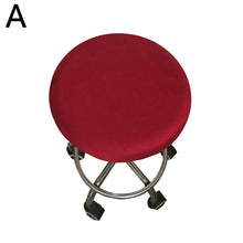 Load image into Gallery viewer, Simple stretchy round chair cover for home use
