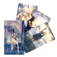 Load image into Gallery viewer, Runic Tarot Cards Fate Divination Tarot Deck Family Party Playing Board Game For Beginner Fortune Telling Game English Version
