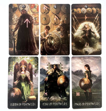 Load image into Gallery viewer, Runic Tarot cards board game wait tarot cards with pdf guidebook
