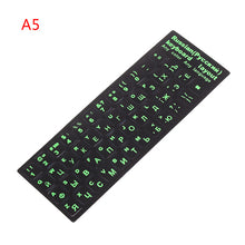 Load image into Gallery viewer, 2PCS Keyboard Stickers New Russian Letters Keyboard Stickers For Notebook Computer Desktop
