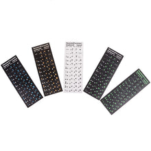 Load image into Gallery viewer, 2PCS Keyboard Stickers New Russian Letters Keyboard Stickers For Notebook Computer Desktop
