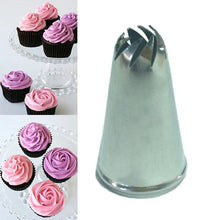 Load image into Gallery viewer, Stainless Steel Drop Flower Tips Cake Nozzle Cupcake Sugar Crafting Icing Piping Nozzles Molds Pastry Tool
