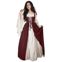 Load image into Gallery viewer, Medieval Punk Dress Cosplay Halloween Costumes Women Palace Carnival Party Disguise Princess Female Victorian Vestido Robe
