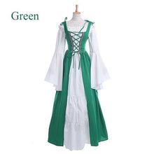 Load image into Gallery viewer, Medieval Punk Dress Cosplay Halloween Costumes Women Palace Carnival Party Disguise Princess Female Victorian Vestido Robe
