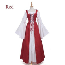 Load image into Gallery viewer, Medieval Punk Dress Cosplay Halloween Costumes Women Palace Carnival Party Disguise Princess Female Victorian Vestido Robe
