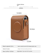 Load image into Gallery viewer, Polaroid Leather Camera Cover Mini Evo Storage Leather Case PU Leather Camera Protective Bag Digital Photography Leather Case
