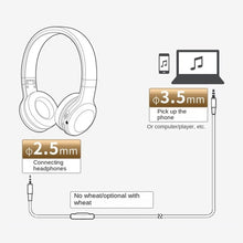 Load image into Gallery viewer, Applicable to Bose QC25 QC35 Qc45 NC700 Headphone Cable Cable 2.5 to 3.5 Port Accessories

