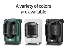 Load image into Gallery viewer, New Electric Heater Desktop Mini Small PTC  Fast Heat  Silent Winter Warmer Machine Room Heating Warmer  500W
