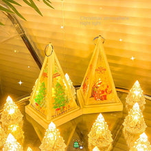 Load image into Gallery viewer, 2023 Christmas Series Atmosphere Small Night Lamp Christmas Decoration Small Iceberg Ambience Light Small Night Lamp
