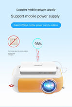 Load image into Gallery viewer, A10 Mini Wireless Mobile Phone Projector Home Portable Led Small Projector HD 1080 Wholesale

