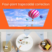 Load image into Gallery viewer, Ejiale Q3 Projector Home Small Portable HD Ultra HD 1080P Home Theater Projector
