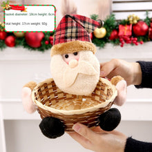 Load image into Gallery viewer, Christmas Decoration Supplies Candy Basket Christmas Eve Apple Basket Children's Holiday Children's Holiday Dress up Gifts
