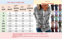 Load image into Gallery viewer, Women's Tie-Dyed Printed Striped Top Versatile round-Neck Shirt Loose Long-Sleeved T-shirt
