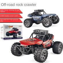 Load image into Gallery viewer, Children's Alloy Four-Way 2.4G Wireless Remote Control off-Road Rock Crawler 1: 18usb Charging Boy Toy Car
