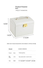 Load image into Gallery viewer, Jewelry Storage Box Rings Ear Studs Earrings Necklace Holders Case
