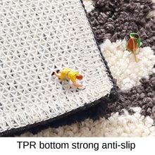 Load image into Gallery viewer, Flocking Ground Mats Bathroom Non-Slip Mat Foot Mats Absorbent Door Mat
