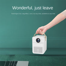 Load image into Gallery viewer, 2023 New Miniature Bright Palm Large 1080P Mobile Phone Wireless Projection Screen Projector LED Projector
