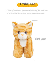 Load image into Gallery viewer, Simulation Plush Toy Cat Cute Imitation Cat Doll Ragdoll Children's Gift
