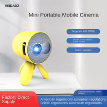 Load image into Gallery viewer, Yg220 Mobile Phone Wireless Mini Projector Home HD 1080P Portable Small Children Projector
