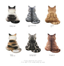 Load image into Gallery viewer, Cat Doll 3D Cat Back Shadow Doll Gift Plush Toy Cat Simulation Doll
