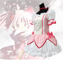 Load image into Gallery viewer, Cosplay Puella Magi Madoka Magica Magical Girl Kaname Madoka Cosplay Costume Short Ball Dress With Bowknots Cosplay Costume
