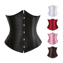 Load image into Gallery viewer, SEXY Gothic Underbust Corset and Waist cincher Bustiers Top Workout Shape Body Belt Plus size Lingerie S-6XL
