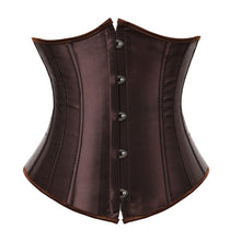 Load image into Gallery viewer, SEXY Gothic Underbust Corset and Waist cincher Bustiers Top Workout Shape Body Belt Plus size Lingerie S-6XL
