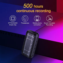 Load image into Gallery viewer, Voice recorder 500 hours Dictaphone audio sound activated mini digital professional micro flash drive
