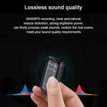 Load image into Gallery viewer, Voice recorder 500 hours Dictaphone audio sound activated mini digital professional micro flash drive

