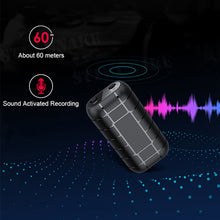 Load image into Gallery viewer, Voice recorder 500 hours Dictaphone audio sound activated mini digital professional micro flash drive
