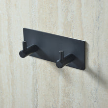 Load image into Gallery viewer, 304 Black Robe Hook Wall Towel Hook for Bathroom Stainless Steel Coat Hook Rustproof Hook Hanger for Kitchen Hardware

