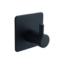 Load image into Gallery viewer, 304 Black Robe Hook Wall Towel Hook for Bathroom Stainless Steel Coat Hook Rustproof Hook Hanger for Kitchen Hardware
