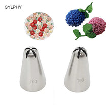 Load image into Gallery viewer, 2pcs Different #190 Cake Tips Set Cream Decoration nozzle Icing Piping Pastry Nozzles Cupcake Decorating Tools Bakeware
