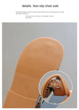 Load image into Gallery viewer, Girl T-Strap Shoes Hollow Out British Style Soft Classic Kids Mary Janes 22-36 Infant Round Toe Flat Summer Kids Sandals
