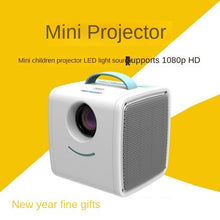 Load image into Gallery viewer, New Q2 Projector Mini Home Home Theater Support 1080P HD Outdoor Mobile Phone Wireless Projector
