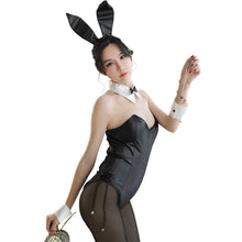 Load image into Gallery viewer, Mai Cosplay Costume for Girls Halloween Women Black Sexy Jumpsuit Rascal Does Not Dream of Bunny Girl Senpai Cos
