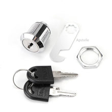 Load image into Gallery viewer, Door lock Same key 16/20/25/30mm Drawer Locks With 2 Keys Lock Furniture Hardware Door Cabinet Lock For Office Desk Letter Box Cam Locks
