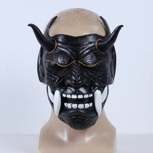 Load image into Gallery viewer, Samurai Mask Japanese Cosplay Masks Scary Latex Mascarillas Horror Anime Face Masques Halloween Costumes Props Carnival Mascaras
