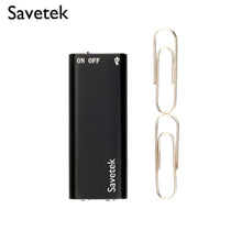 Load image into Gallery viewer, Savetek Smallest Mini USB Pen Voice Activated 8GB 16GB Digital Audio Voice Recorder Mp3 Player 192Kbps Recording WAV
