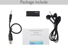 Load image into Gallery viewer, Savetek Smallest Mini USB Pen Voice Activated 8GB 16GB Digital Audio Voice Recorder Mp3 Player 192Kbps Recording WAV
